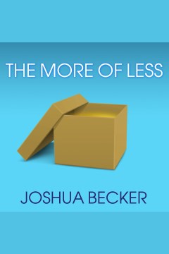 Cover image for The More of Less